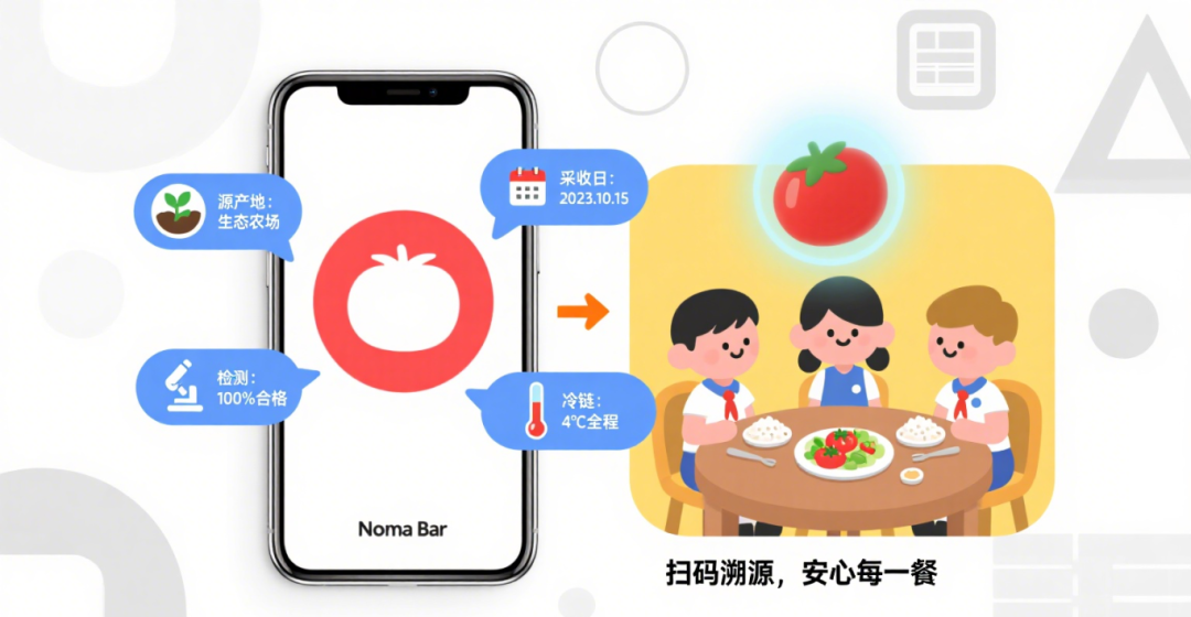 物联网技术实现食材采购